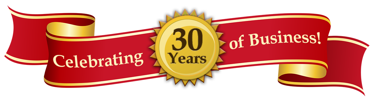 30 years banner